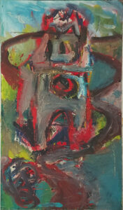 Cycling -> past the Kaiser-Friedrich-Memorial-Church to the sea, 120x90 cm Cycling -> past the Kaiser-Friedrich-Memorial-Church to the sea, 120x90 cm