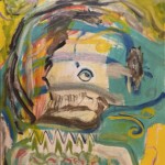 “after Ghenie” acry and oil on canvas 24” x 30”