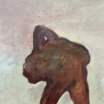 Man with Sack, oil on linen,