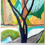 Glenwood encapsulated2022 Oils on cradled panel, 12x12 inches Glenwood encapsulated2022 Oils on cradled panel, 12x12 inches