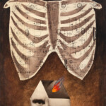 Old Wiring. Acrylic and collage on paper, 2023, 21x29cm Old Wiring. Acrylic and collage on paper, 2023, 21x29cm