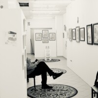 Matthew's Legs, HITA does Berlin Group Show, at the Vernissage