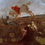 After Tintoretto, oil/board, 16”x 15”